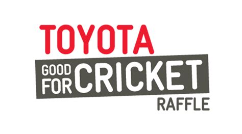 toyota lottery|Toyota Good for Cricket Raffle .